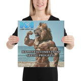 Happy Progress Canvas