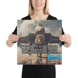 Sacrifice For Dream Canvas
