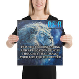 Wise Thoughts Canvas