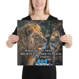 Belief Vision Question Canvas