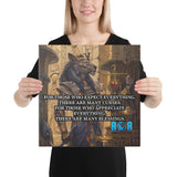 Curses & Blessings Canvas