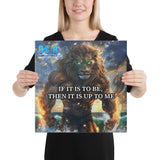 Up To Me Canvas