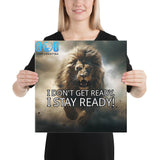 Stay Ready Canvas