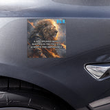 The Disciplined Mind Car Magnet keeps your thinking sharp and grounded every time you drive. This Mental discipline car magnet reinforces clarity through a powerful Truth based mindset car magnet message. Designed as an Impossible achievement vehicle magnet, it fuels belief and focus, while the Focused thinking car magnet keeps you aligned with higher standards daily. Add to cart now and drive with disciplined purpose.