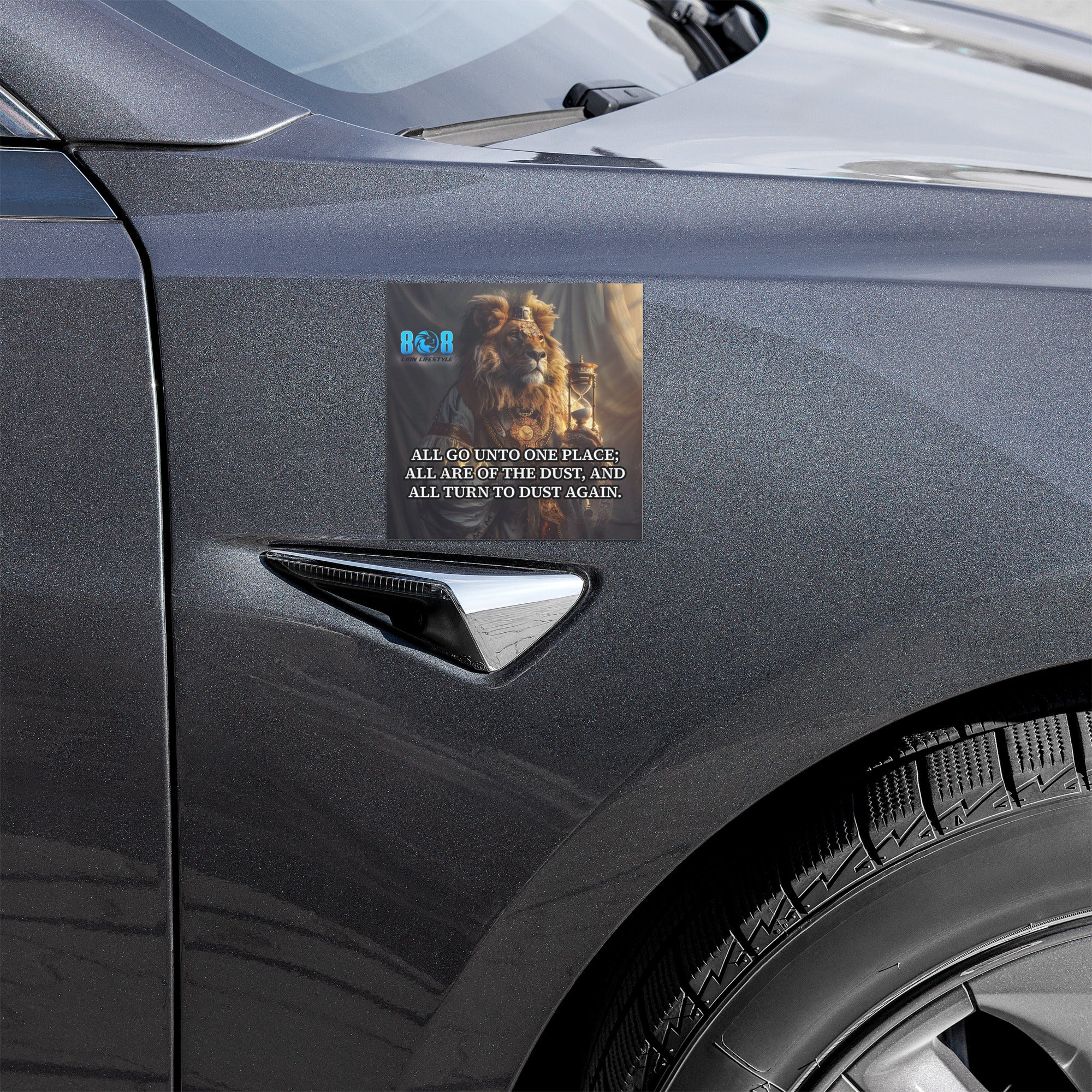 The Dust To Dust Car Magnet delivers a powerful reminder of what truly matters. This Mortality reminder car magnet grounds perspective, while the Biblical wisdom vehicle magnet anchors truth in daily life. Designed as a Life is temporary car magnet, it encourages humility and purpose through an Eternal perspective reminder magnet that travels with you everywhere. Add to cart now and drive with eternal awareness.
