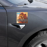 Positive Thoughts Car Magnet