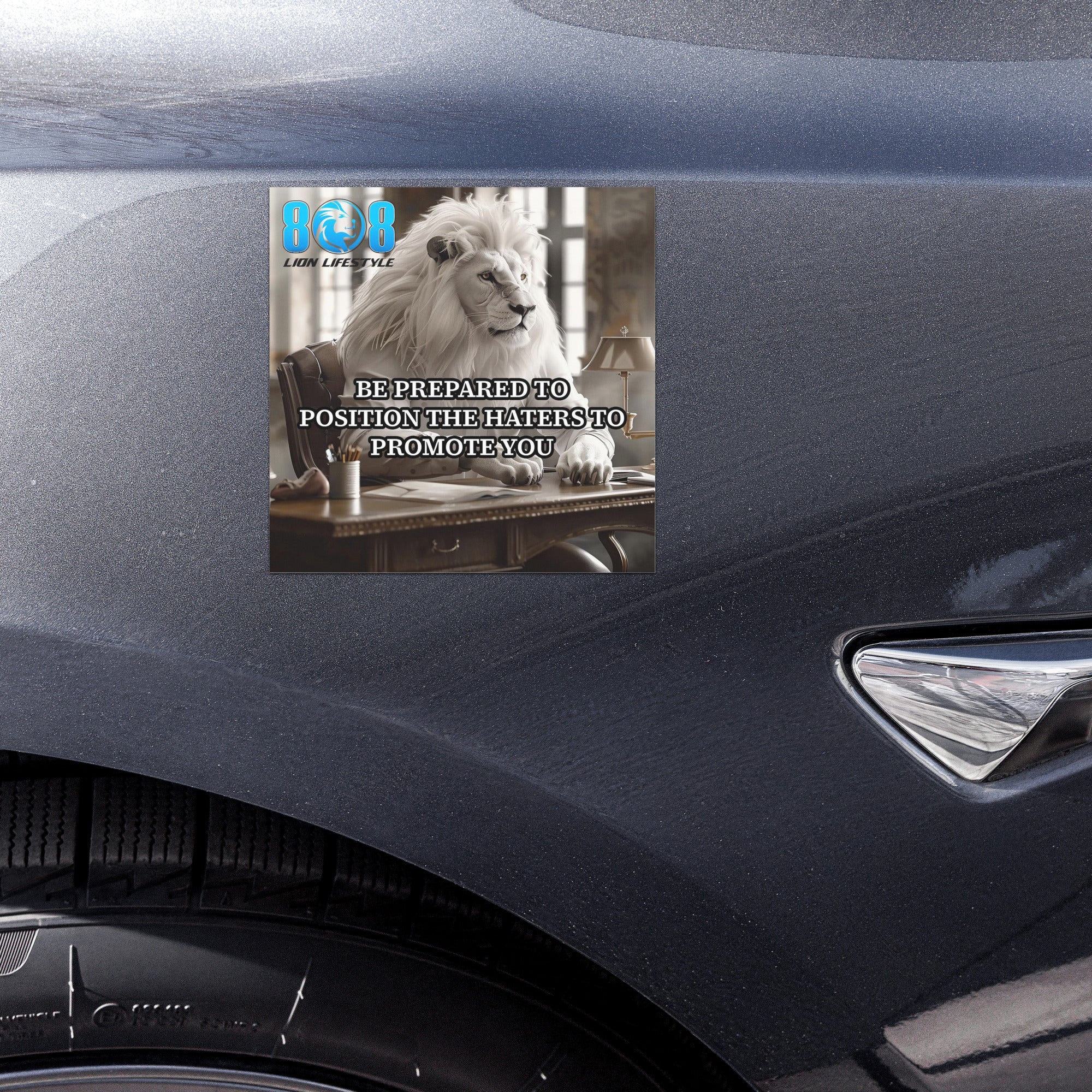 The Haters Promote You Car Magnet turns negativity into momentum every time you drive. This Turn hate into fuel car magnet reframes criticism as power, while the Criticism creates success magnet reminds you that pressure builds strength. Designed as an Adversity advantage vehicle magnet, it reinforces grit with a bold Resilience mindset car magnet message. Add to cart now and let adversity elevate you.