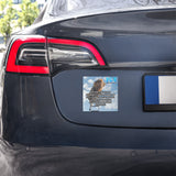Ladder Of Success Car Magnet