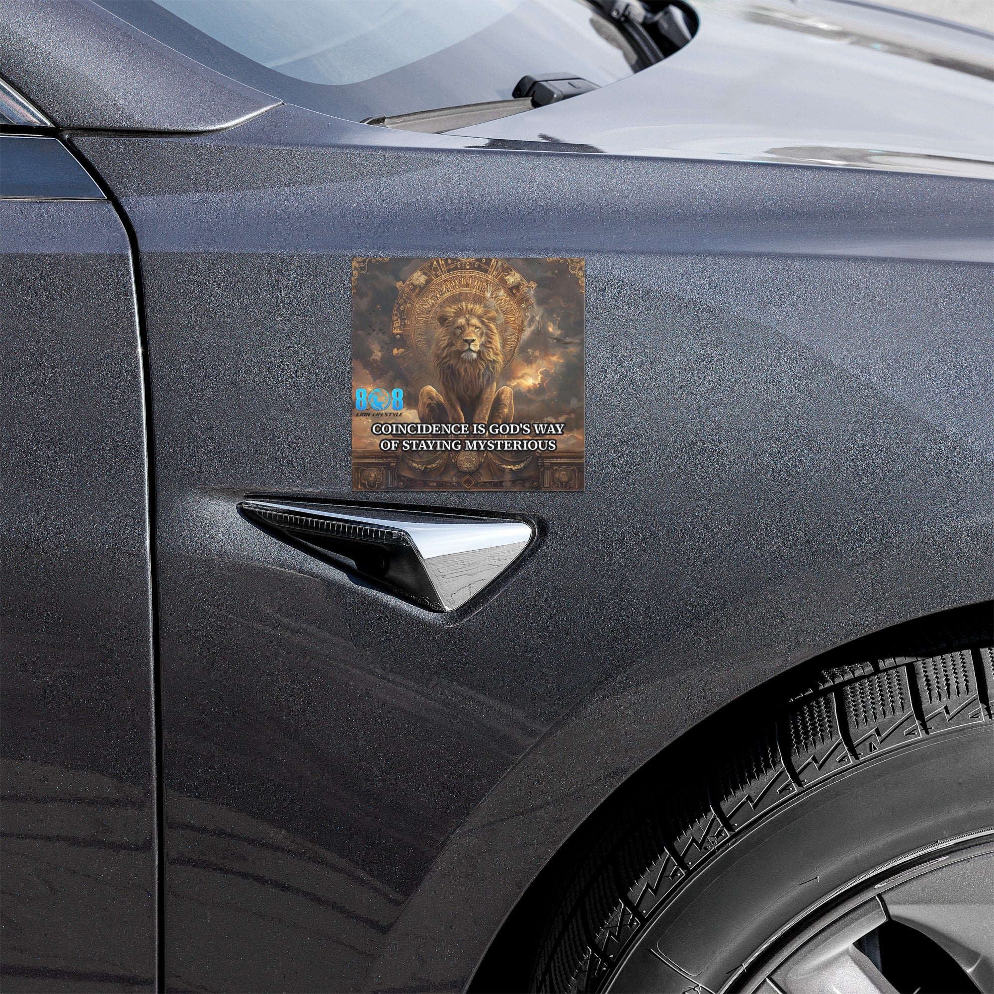Trust what’s unfolding with the What Is Coincidence Car Magnet, a reminder that nothing happens by chance. This Divine timing message car magnet reflects faith through a God’s plan reminder vehicle magnet design. Featuring a Faith and mystery quote car magnet and Trust the process motivation magnet, it brings peace, purpose, and belief to every journey. Add to cart