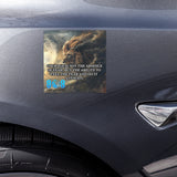 Courage Car Magnet
