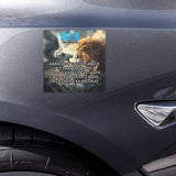 Spread hope wherever you drive with the Light & Love Car Magnet, a powerful reminder that love always wins. This Love over hate message car magnet shines as a Light conquers darkness vehicle magnet. Designed with a Choose love daily motivation magnet message and Peace and compassion quote car magnet purpose, it turns every journey into a stand for unity, kindness, and light. Add to cart