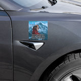Rest When Done Car Magnet