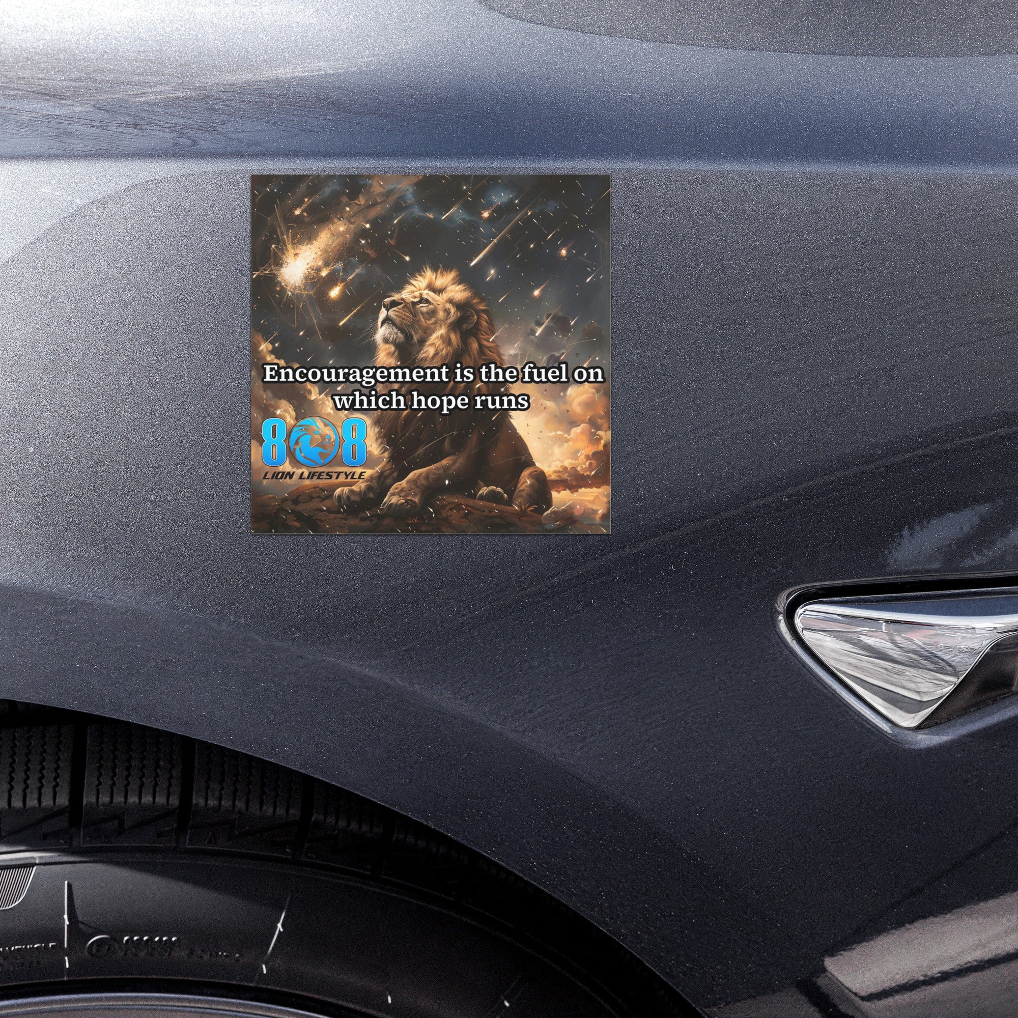 Encouragement changes everything. The Fuel Of Hope Car Magnet reminds you that hope grows through positive reinforcement. This Encouragement Builds Hope Car Magnet fuels belief, while the Hope Driven Motivation Vehicle Magnet keeps your spirit moving forward. Let the Positive Words Inspire Action Car Magnet and Encouragement Quote Inspirational Car Magnet uplift your mindset on every drive. Add to cart