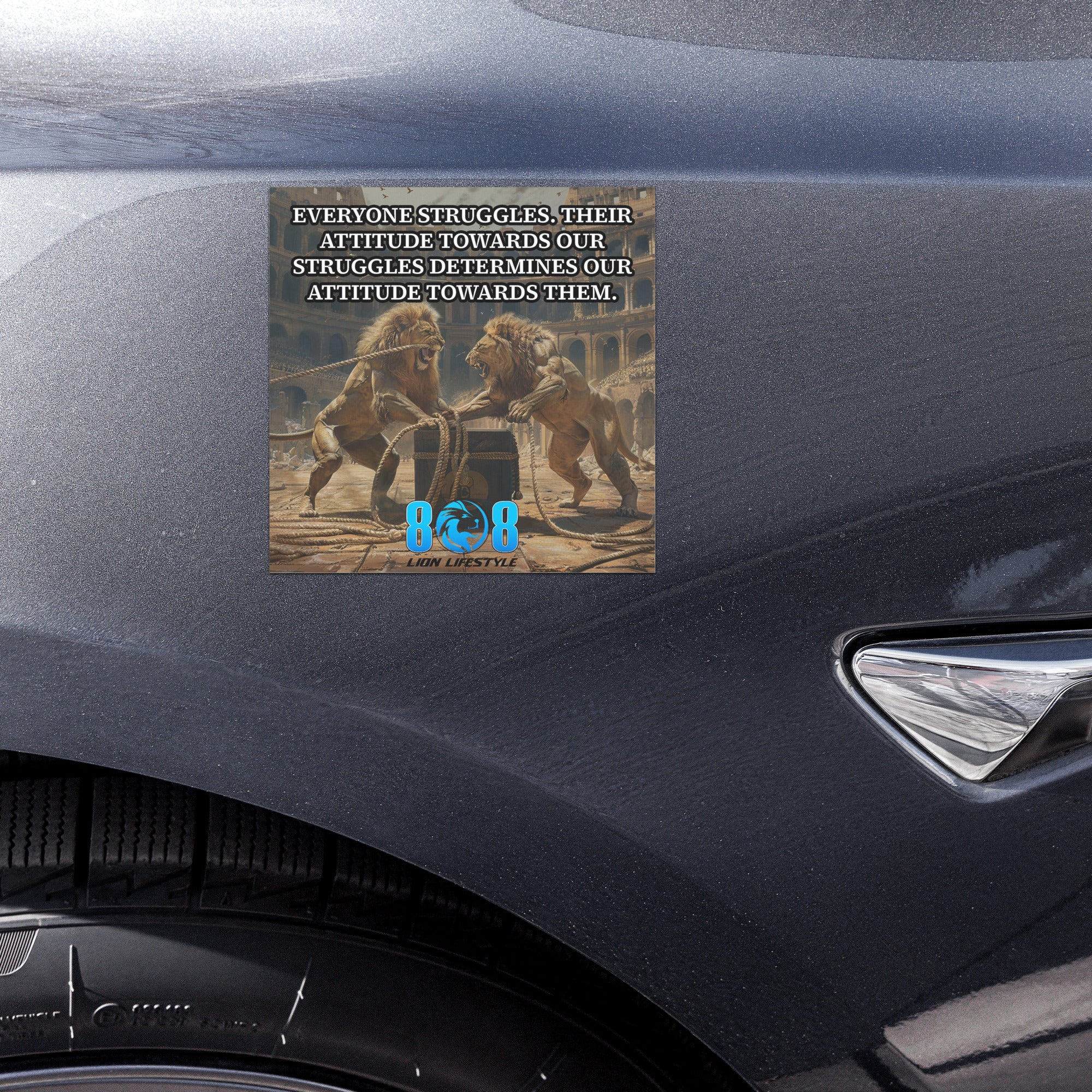Struggle is not the enemy—it’s the process. The Principle Of Struggle Car Magnet reminds you that progress is earned. This Growth Through Struggle Motivation Car Magnet builds resilience, while the Strength Is Forged In Hardship Vehicle Magnet sharpens character. Let the Embrace The Struggle Inspirational Car Magnet and Adversity Builds Character Quote Car Magnet fuel disciplined growth every drive. Add to cart