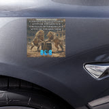 Principle Of Struggle Car Magnet