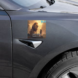 Faith & Loyalty Car Magnet