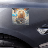 Oil Of Faith Car Magnet