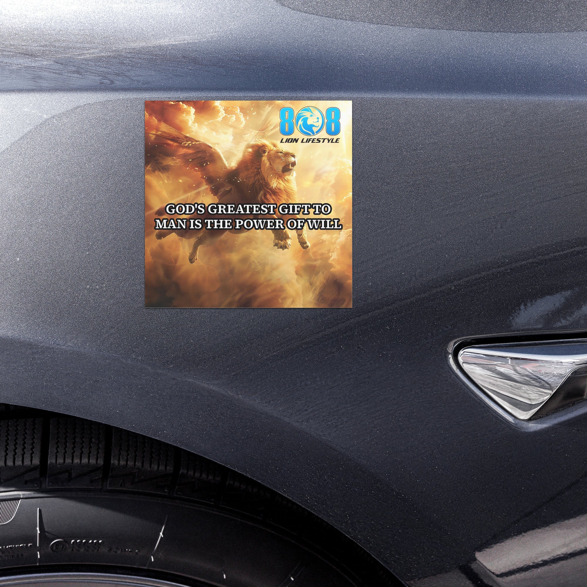 Step into strength and purpose with the Greatest Gift Car Magnet, a powerful reminder of divine design. This Power of will inspirational car magnet highlights choice as destiny. Crafted from the truth of God’s greatest gift to man car magnet, it serves as a Free will faith motivational vehicle magnet and a bold Willpower and purpose quote car magnet to guide every journey—Add to cart.