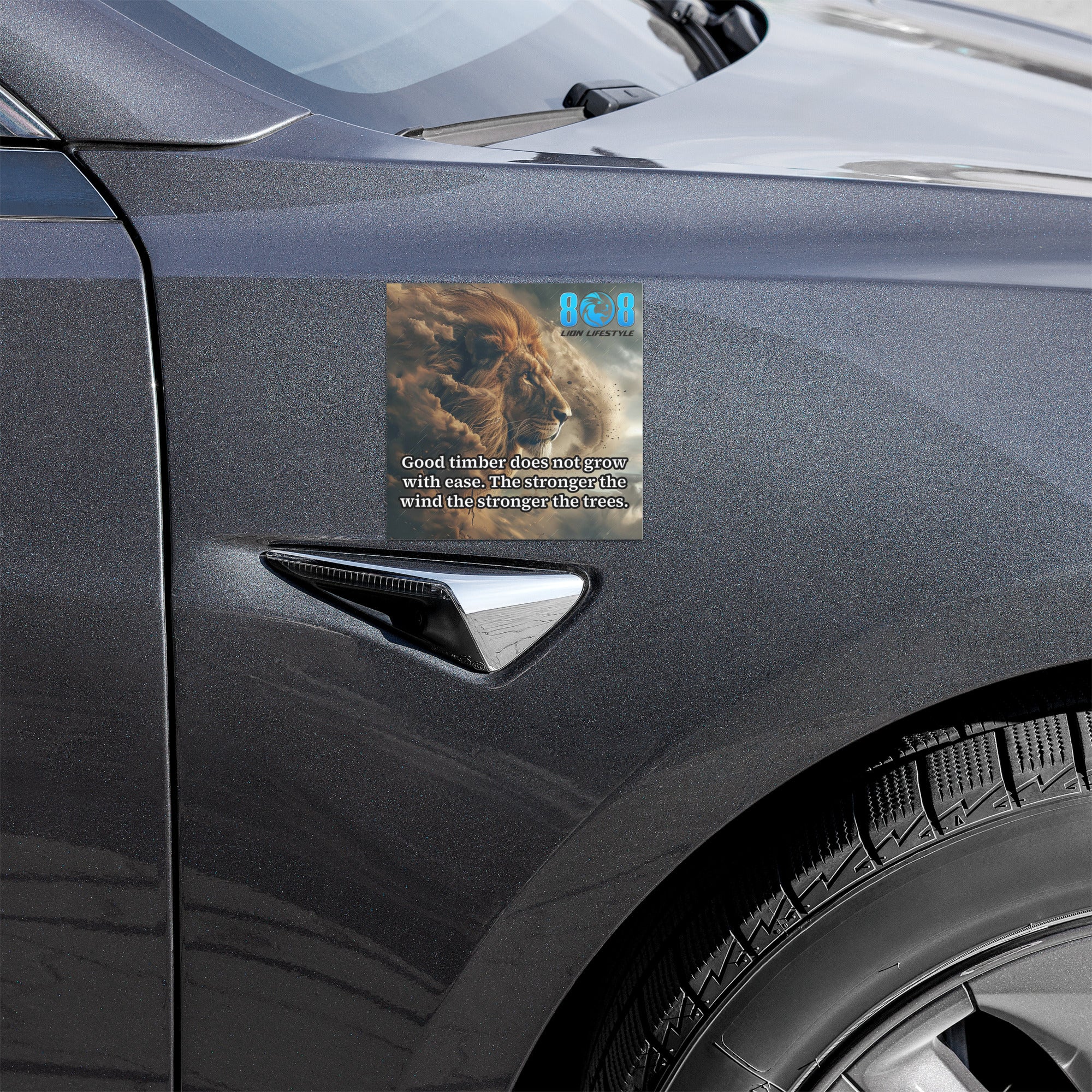 Stand resilient through every storm with the Good Timber Car Magnet, a powerful reminder that pressure builds greatness. This Strong winds build strength car magnet honors perseverance. Designed as an Adversity creates resilience motivational car magnet, it delivers a Growth through hardship quote vehicle magnet message that proves Strength forged in trials inspirational car magnet wisdom on every drive—Add to cart.