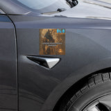Justice With Love Car Magnet