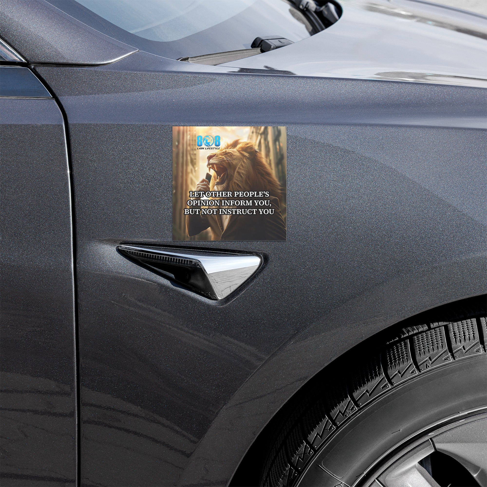 Lead with clarity using the People's Opinion Car Magnet, a daily reminder to stay grounded in your own judgment. This opinions inform not instruct car magnet reinforces discernment, while the think for yourself mindset vehicle magnet builds inner strength. Designed as an independent thinking motivational car magnet, it empowers decisions rooted in truth with confidence over approval inspirational car magnet energy—Add to cart now.