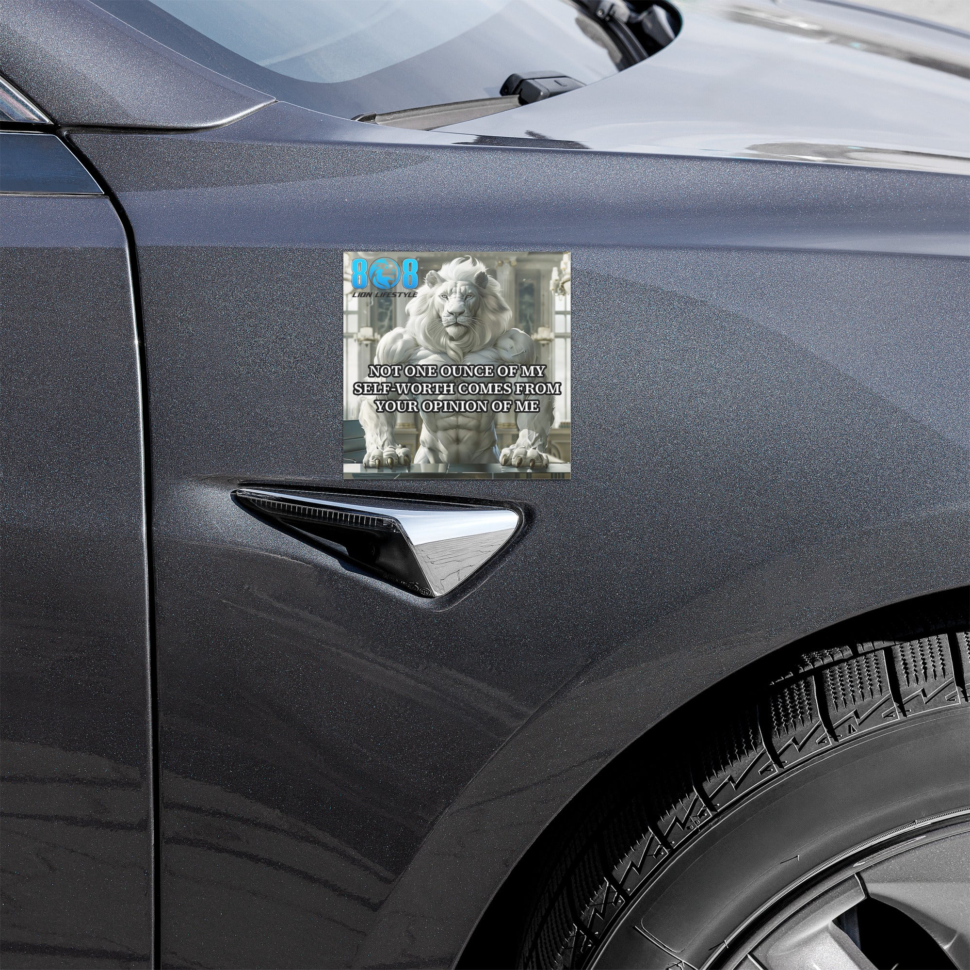 Own your value every mile you drive. The Self-Worth Car Magnet is a powerful daily reminder that your confidence comes from within. This Confidence not approval motivational car magnet reinforces strength, clarity, and self-belief. Let this Unshakeable self-esteem vehicle magnet, Inner value affirmation car magnet, and Identity over opinions inspirational car magnet keep you grounded and empowered wherever life takes you. Add to cart