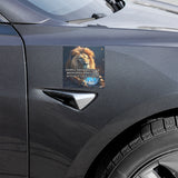 Motivational Clarity Car Magnet