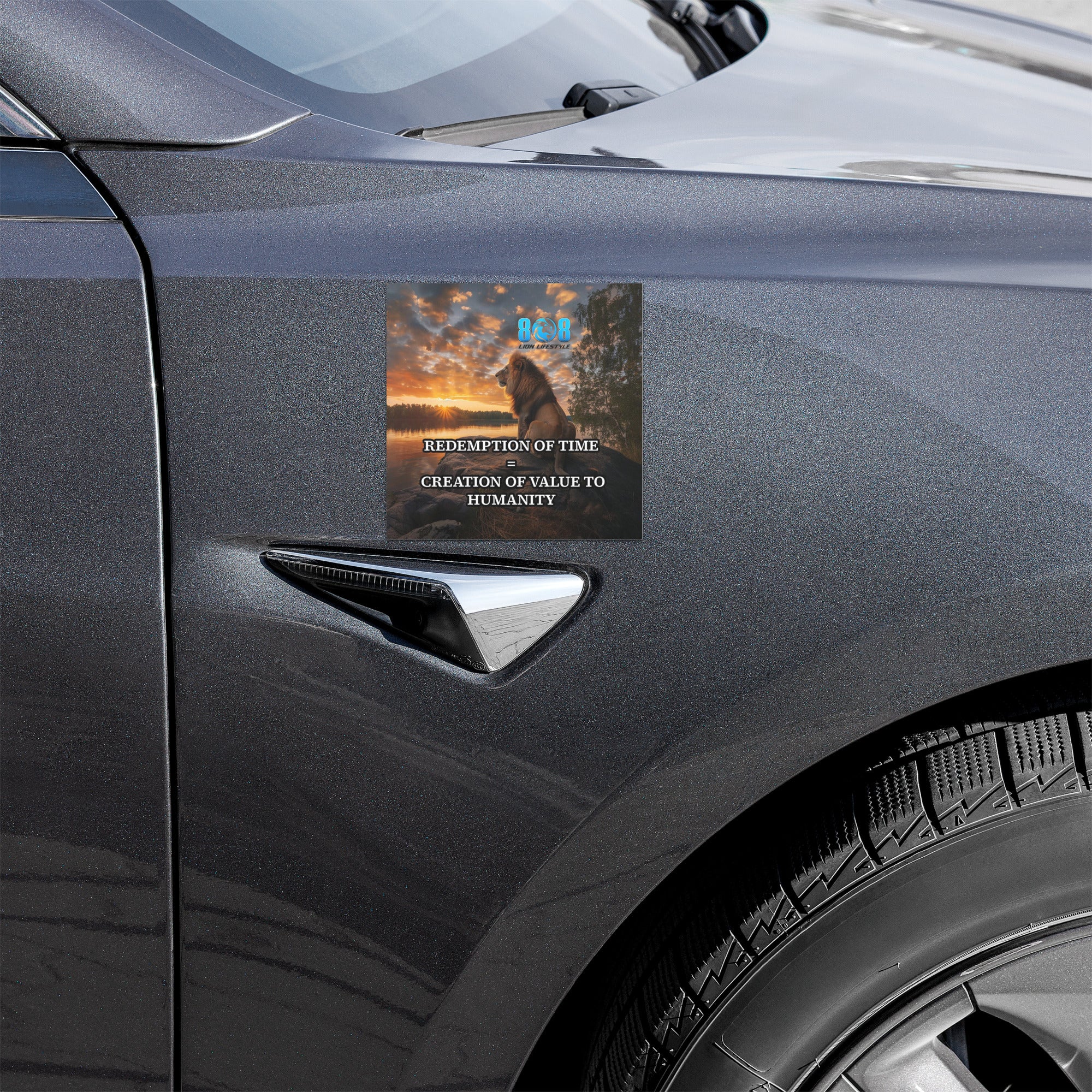 The Redemption Of Time Car Magnet is a daily call to live with intention. This Use time wisely motivation car magnet reinforces focus, while the Time creates value vehicle magnet keeps purpose front and center. Designed as a Purposeful time management reminder magnet, it inspires you to Make every moment count car magnet—redeem your time, create value, and Add to cart now.