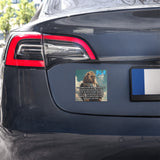 Success Is Never Owned Car Magnet