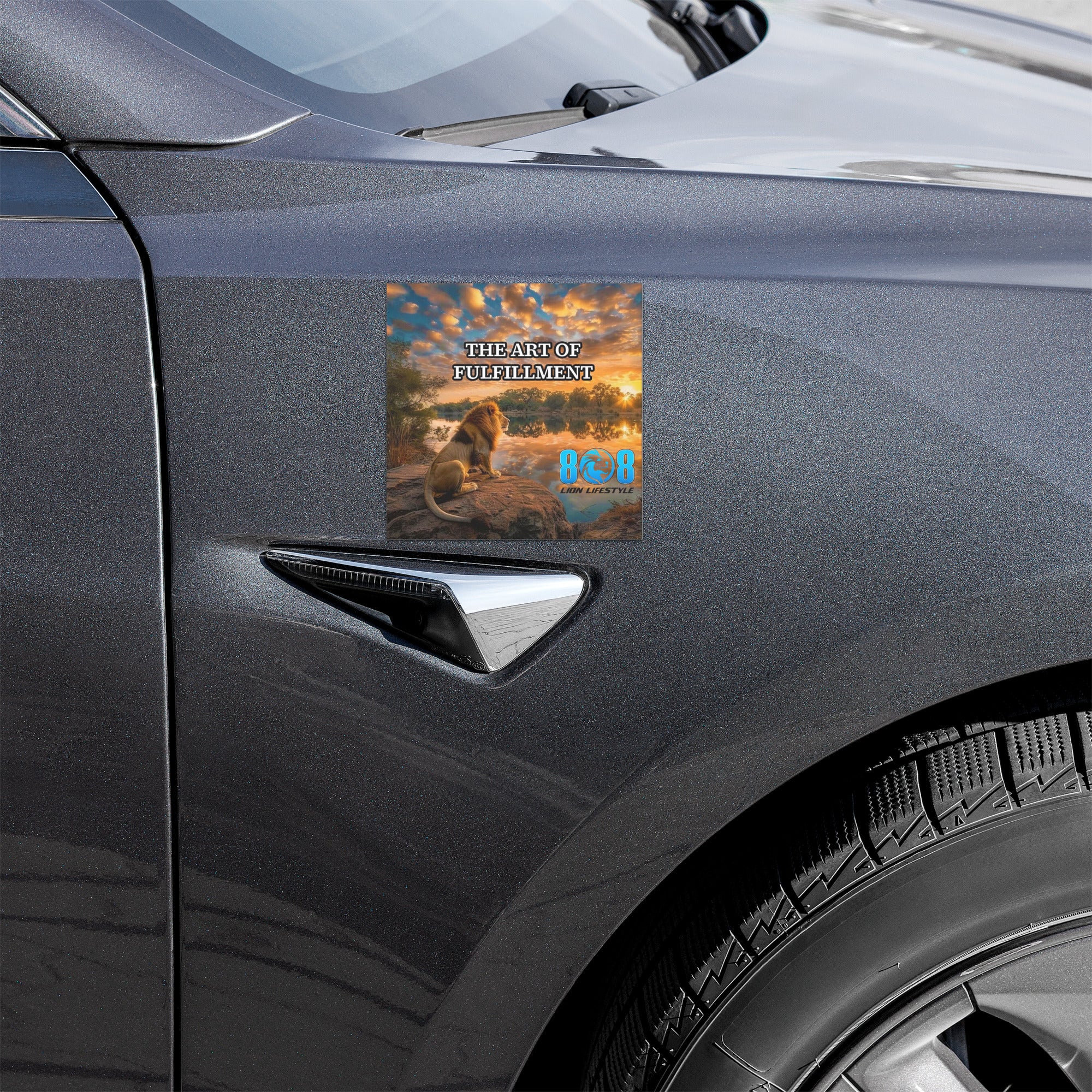 The Fulfillment Car Magnet is a daily reminder that true success is lived, not chased. This The art of fulfillment motivation car magnet centers your priorities, while the Live a fulfilled life vehicle magnet reinforces purpose. Designed as a Purpose driven fulfillment reminder magnet, it anchors a Meaning over success mindset car magnet on every drive—choose meaning, live fulfilled, and Add to cart now.