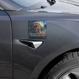 Best Revenge Car Magnet