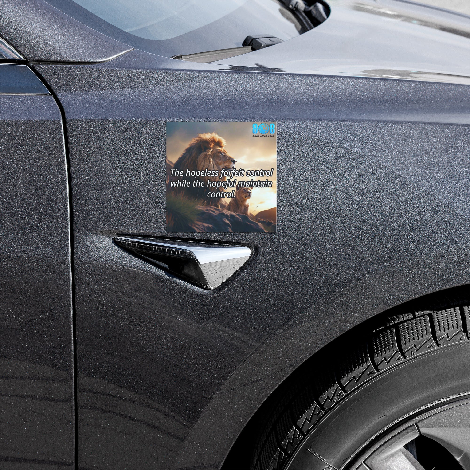 Drive with purpose and strength using the Hopeful Car Magnet, a powerful Hope creates control motivation car magnet that reinforces resilience. This Stay hopeful daily reminder vehicle magnet builds confidence through a Mindset of hope inspirational car magnet message. Featuring a Positive outlook resilience quote magnet, it keeps you grounded, focused, and empowered on every journey. Add to cart
