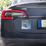 Open Mind Car Magnet