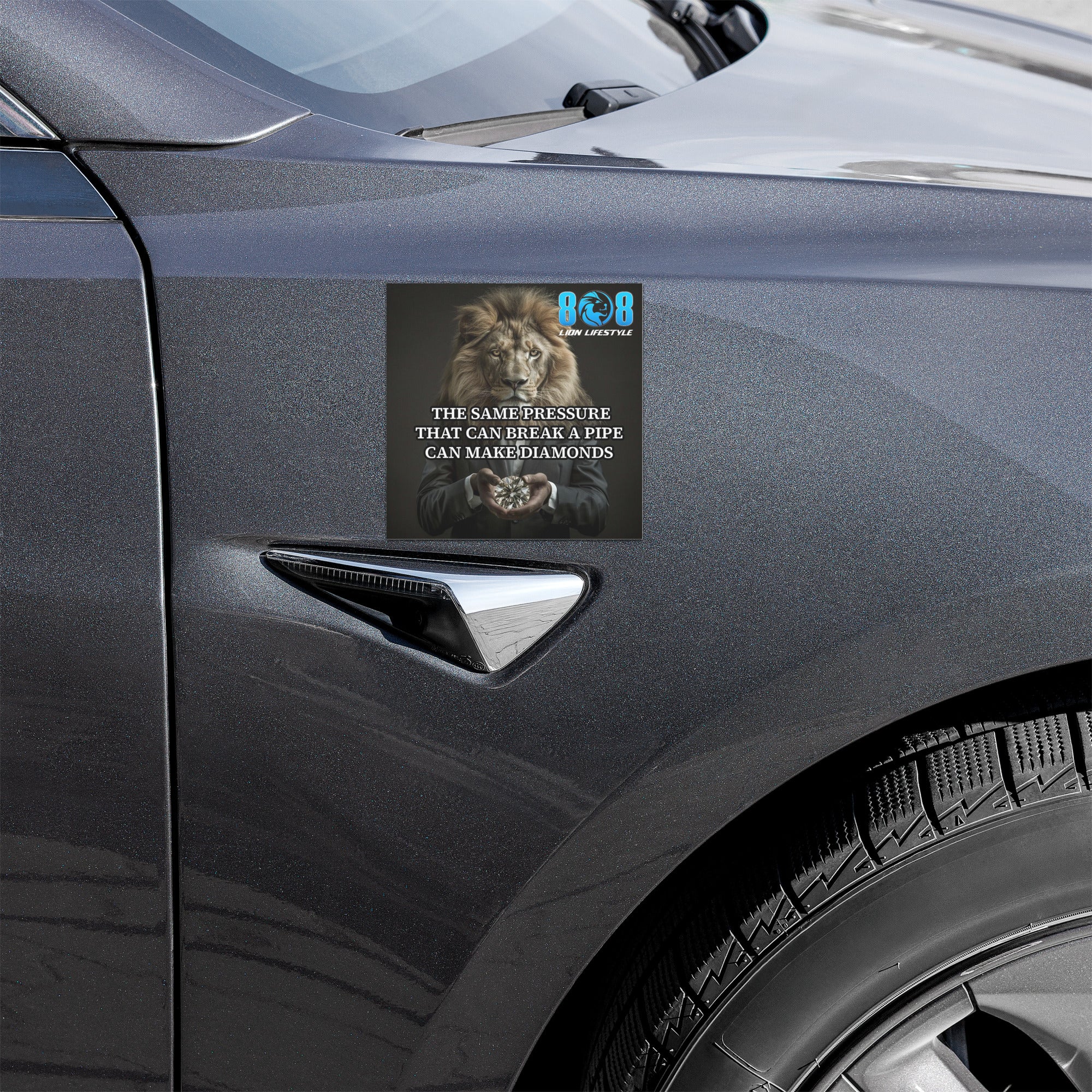 Forge strength on every drive with the Pressure Makes Diamond Car Magnet, a powerful Pressure creates diamonds motivation car magnet built for growth. This Strength through pressure vehicle magnet reframes adversity, while the Adversity forges greatness quote car magnet fuels resilience. Let this Resilience under pressure daily reminder magnet turn challenges into brilliance wherever life takes you. Add to cart