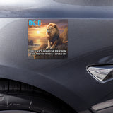 Living The Truth Car Magnet stands for conviction earned through experience. This Truth lived not told car magnet reinforces clarity as an Experience over opinion mindset vehicle magnet. Stay grounded with an Authentic wisdom daily reminder car magnet shaped by real life. Designed as a Reality tested belief motivational car magnet, it reminds you that truth proven by living cannot be shaken or rewritten. Add to cart.