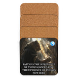 Strengthen your walk of belief with the What Is Faith Coaster, a daily reminder that true faith lives beyond what the human eye can see. This faith definition coaster brings clarity, while the hope and belief drink coaster fuels inner assurance. Anchor your spirit with the unseen evidence coaster and rise boldly through this spiritual confidence coaster. Let faith guide your steps—Add to cart now.