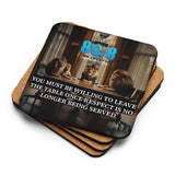 Honor your worth with the Table Of Respect Coaster, a bold reminder to never stay where value is ignored. This self-respect boundary coaster strengthens your inner line, while the respect-driven decision coaster empowers confident choices. Elevate your standards with a personal dignity drink coaster and embody courage through a walk-away strength coaster that helps to protect your peace. Add to cart.