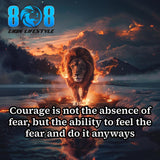 Move forward despite fear with the Courage Car Magnet, a reminder that bravery is action, not comfort. This Fearless action motivation car magnet empowers you as a Bravery over fear vehicle magnet. Featuring a Do it scared quote car magnet and Bold decision mindset magnet, it keeps you choosing growth, confidence, and progress every time you drive. Add to cart