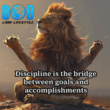 Achieve more with the Bridge Of Discipline Sticker, a bold reminder that consistency carries you from vision to victory. This Discipline connects goals to success sticker reinforces focus, while the Goals require consistency quote sticker fuels steady progress. Designed as a Hard work builds achievement decal and Success through daily effort reminder sticker, it keeps ambition alive. Cross the bridge—Add to cart now.