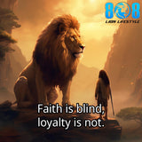 The Faith & Loyalty Sticker is more than a design—it’s a daily declaration. This powerful Faith over blind trust quote sticker reminds you to believe with wisdom and stand firm with clarity. Elevate your space with a bold Loyalty mindset motivational sticker and meaningful Faith and integrity inspirational decal. Let this Stay loyal stay aware sticker anchor your values. Add to cart now.