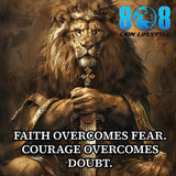 Drive with bold conviction using the Faith & Courage Car Magnet, a daily reminder to lead with strength. This Faith overcomes fear car magnet fuels resilience when doubt appears. Designed as a Courage overcomes doubt car magnet, this Faith and bravery inspirational vehicle magnet empowers you to Overcome fear with faith car magnet and move forward with confidence—Add to cart.