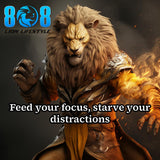 Fuel elite performance with the Feed Your Focus Sticker—a bold reminder to eliminate distractions and dominate your day. This Eliminate distractions motivational sticker and Focus fuels success quote sticker sharpen your edge, while the Deep work productivity sticker keeps you in execution mode. Designed as a Stay locked in mindset sticker, it builds discipline daily. Add to cart now and lock in your greatness.