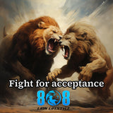 Stand strong in who you are with the Fight For Acceptance Car Magnet, a bold reminder to honor your true self. This Self-acceptance motivation car magnet encourages authenticity on every journey. Designed as a Be yourself inspirational vehicle magnet, it promotes Inner peace through acceptance car magnet and reinforces a powerful Confidence and self-worth quote vehicle magnet—Add to cart.