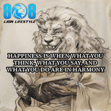 Live in total alignment with the Think Say Do Sticker—a bold reminder that harmony creates happiness. This Alignment brings happiness quote sticker and Live with integrity motivational sticker inspire congruence daily. Designed as a Mind body action harmony sticker and Authentic living reminder sticker, it reflects truth in motion. Add to cart now and align your life with purpose.