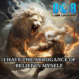 Drive your confidence everywhere with the Arrogance Of Belief Car Magnet—a bold declaration of unstoppable self-trust. This Unapologetic self confidence car magnet commands attention, while the Believe in yourself bold statement magnet reinforces fearless identity. Showcase the Confidence mindset vehicle magnet and Fearless ambition motivational car magnet on your ride. Make belief visible—Add to cart now.