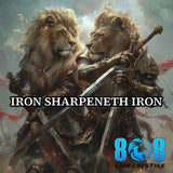 Stand stronger together with the Iron Sharpeneth Iron Sticker, a bold reminder that growth happens in brotherhood. This Christian brotherhood motivational sticker fuels unity, while the Accountability partner quote sticker reinforces commitment daily. Display faith proudly with a Proverbs 27:17 inspirational sticker and Men’s ministry faith laptop sticker built for leaders. Strengthen your circle—Add to cart now.