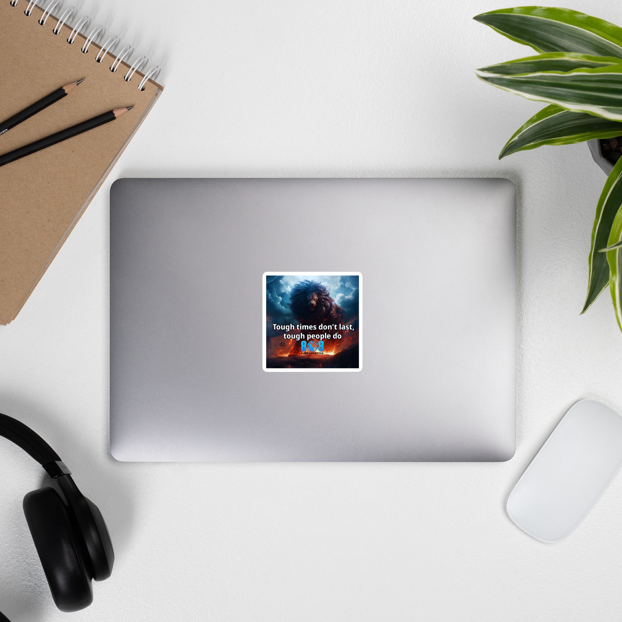 Strength is revealed under pressure. The Tough People Sticker reminds you that resilience outlasts adversity. This Tough times don’t last quote sticker reinforces endurance, while the Stay strong motivational sticker fuels perseverance. Anchor grit with the Resilience mindset decal and the Built tough inspirational sticker — add to cart now and prove you’re built to last.