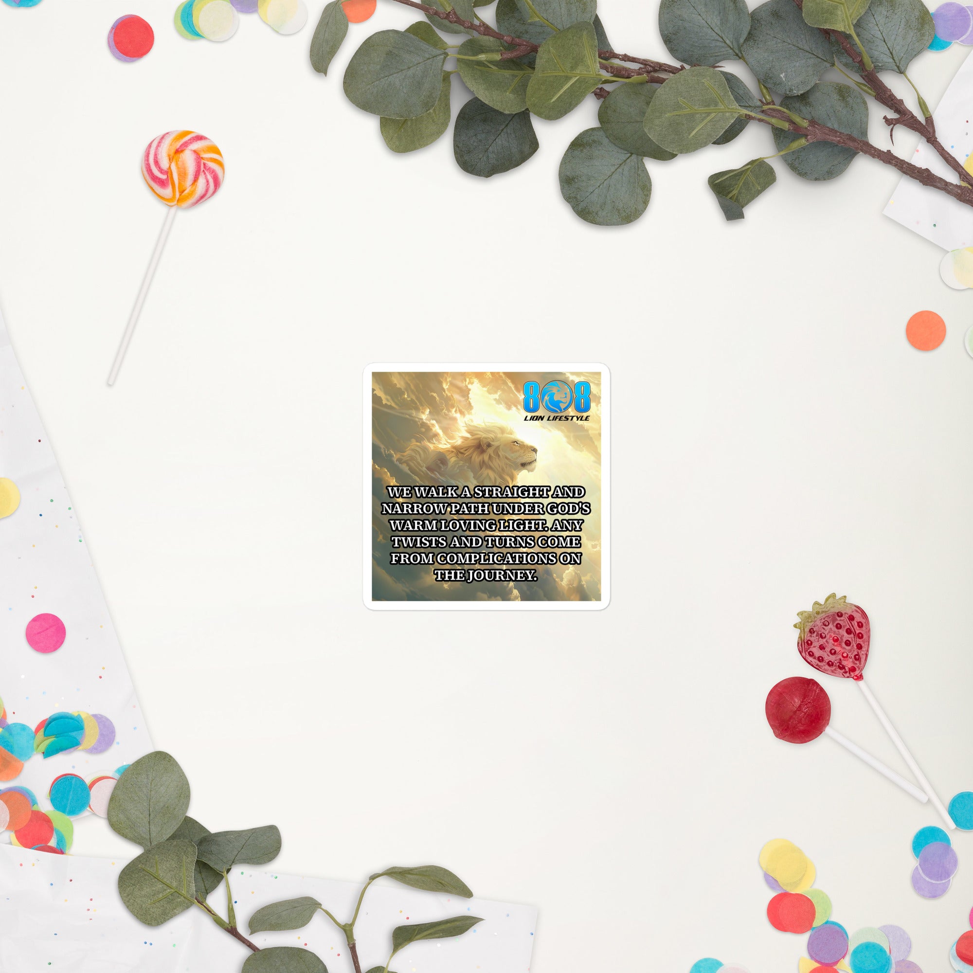 Stay anchored in truth with the powerful Straight and Narrow Sticker, a bold reminder to walk faithfully under God’s guiding light. This Walk the straight and narrow quote sticker inspires daily discipline, while serving as a Christian path encouragement sticker and Faith journey motivational decal. Let this Bible verse light and path sticker strengthen your steps—Add to cart now.