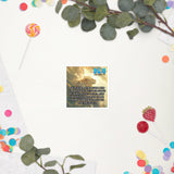 Stay anchored in truth with the powerful Straight and Narrow Sticker, a bold reminder to walk faithfully under God’s guiding light. This Walk the straight and narrow quote sticker inspires daily discipline, while serving as a Christian path encouragement sticker and Faith journey motivational decal. Let this Bible verse light and path sticker strengthen your steps—Add to cart now.