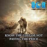 Sharpen your awareness with the Know The Cost Coaster, a daily reminder that every choice has a cost. This accountability mindset coaster strengthens discipline, while the price of discipline drink coaster keeps your focus on long-term rewards. Build clarity with the consequences awareness coaster and take ownership through this responsibility and action coaster. Choose wisely—Add to cart now.